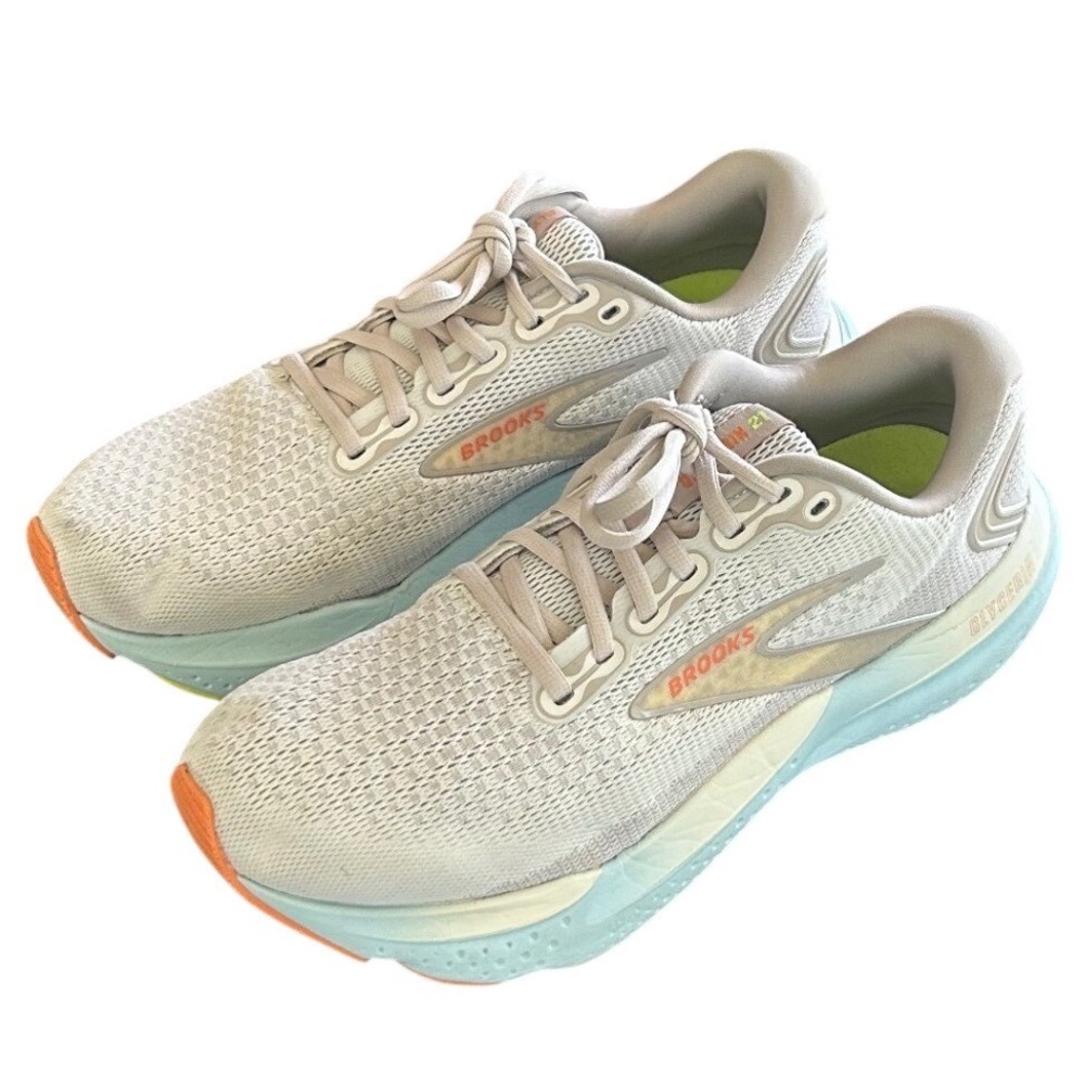 Brooks Glycerin 21 Running Shoes Womens 10.5 Wide Cushioning Athleisure Comfort